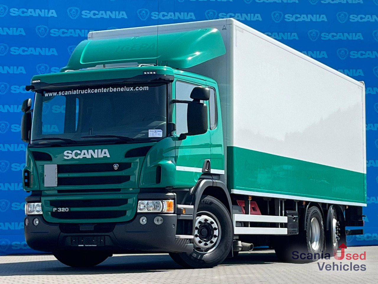 SCANIA P 320 DB6x2*4MNB RETARDER FULL AIR 8T TAIL LIFT 2T - Грузовик с закрытым кузовом: фото 1 SCANIA P 320 DB6x2*4MNB RETARDER FULL AIR 8T TAIL LIFT 2T - Грузовик с закрытым кузовом: фото 1