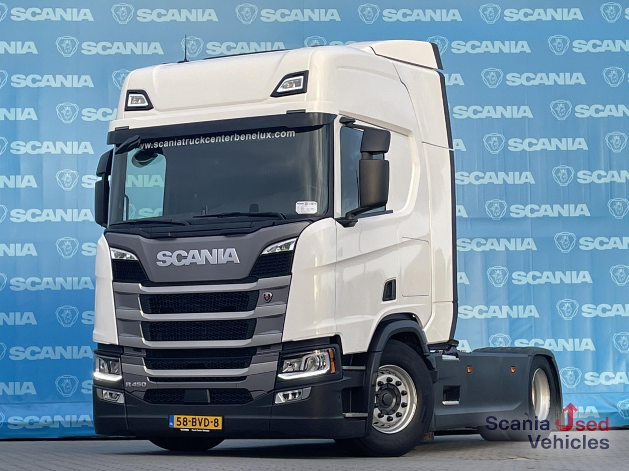 SCANIA R 450 A4x2NB DIFF-L RETARDER FULL AIR 8T ACC - Тягач: фото 1 SCANIA R 450 A4x2NB DIFF-L RETARDER FULL AIR 8T ACC - Тягач: фото 1