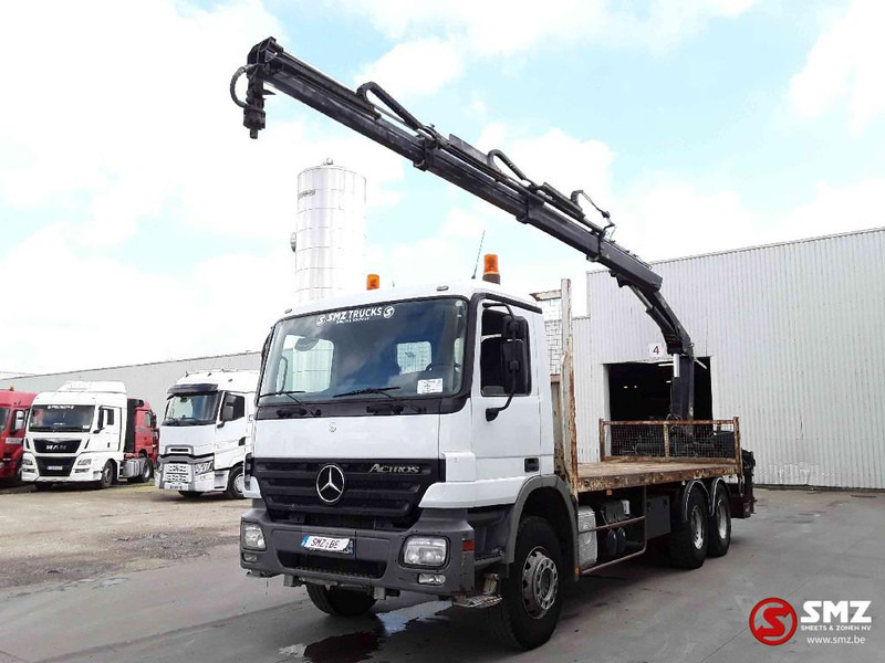 Mercedes-Benz Actros 2632 Hiab 166B- 3est+remote - Грузовик бортовой/ Платформа, Автоманипулятор: фото 3 Mercedes-Benz Actros 2632 Hiab 166B- 3est+remote - Грузовик бортовой/ Платформа, Автоманипулятор: фото 3
