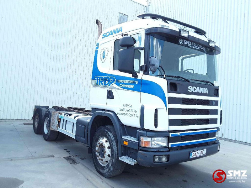 Scania 164 L 480 zijschade/side dammage - Грузовик-шасси: фото 1 Scania 164 L 480 zijschade/side dammage - Грузовик-шасси: фото 1