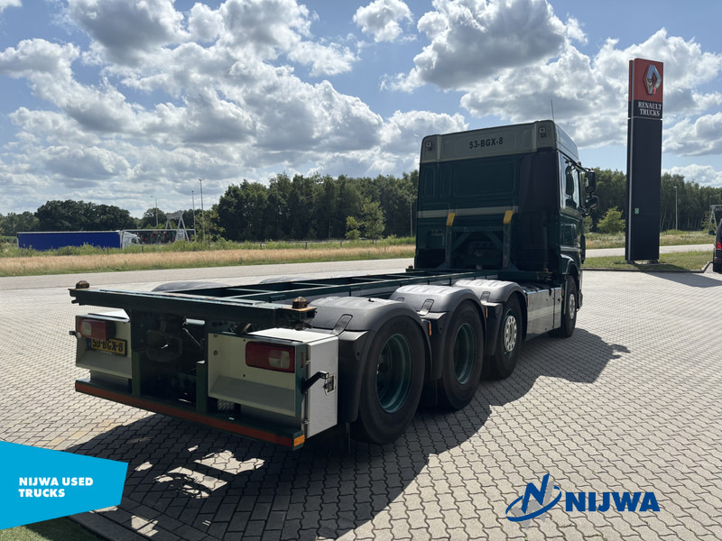 DAF XF 460 8x2 20ft container systeem - Грузовик-контейнеровоз/ Сменный кузов: фото 3 DAF XF 460 8x2 20ft container systeem - Грузовик-контейнеровоз/ Сменный кузов: фото 3