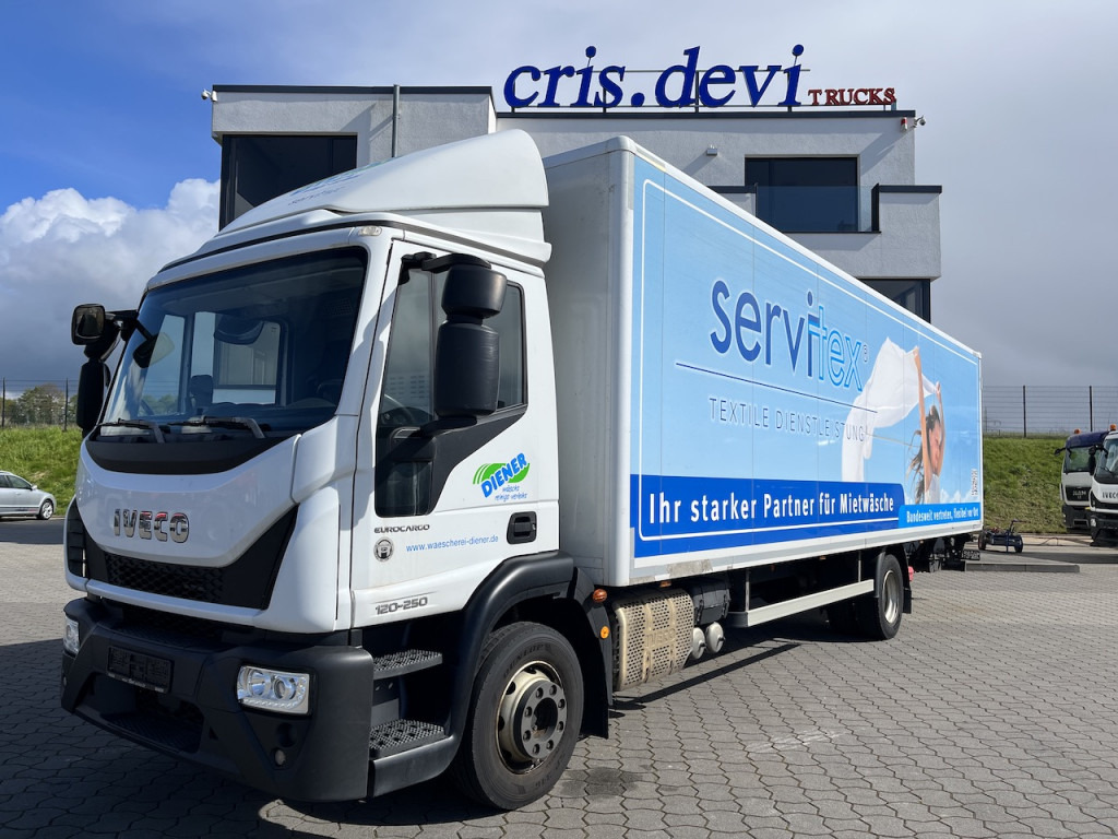 Iveco 120E25 Eurocargo 4x2 Koffer | Ladebordwand - Грузовик с закрытым кузовом: фото 1 Iveco 120E25 Eurocargo 4x2 Koffer | Ladebordwand - Грузовик с закрытым кузовом: фото 1