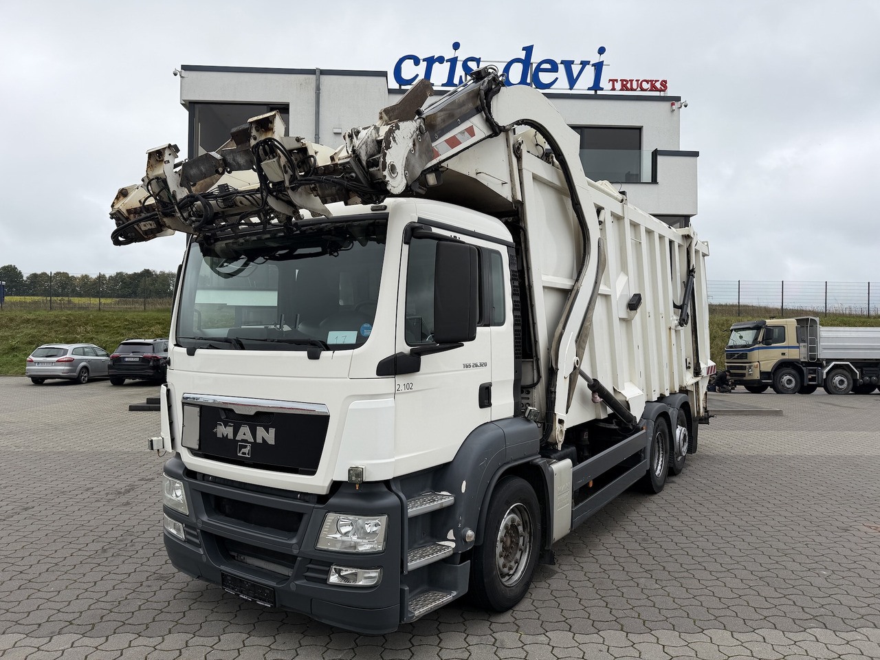 MAN TGS 26.320 6x2 BL Faun Frontlader - Мусоровоз: фото 1 MAN TGS 26.320 6x2 BL Faun Frontlader - Мусоровоз: фото 1