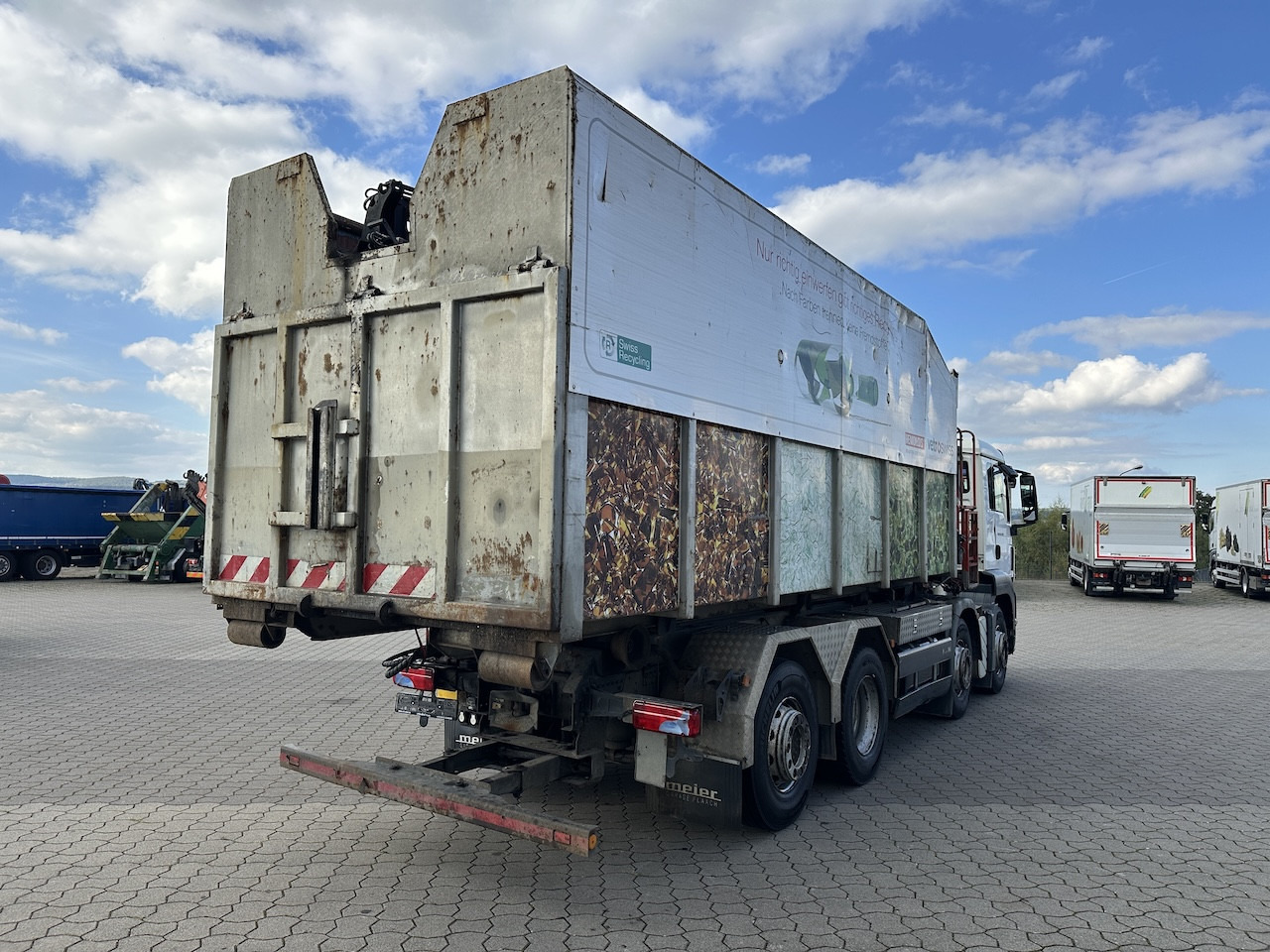 MAN TGS 35.400 8x2 Intarder PK 16502 Glasmulde - Крюковой мультилифт, Автоманипулятор: фото 2 MAN TGS 35.400 8x2 Intarder PK 16502 Glasmulde - Крюковой мультилифт, Автоманипулятор: фото 2