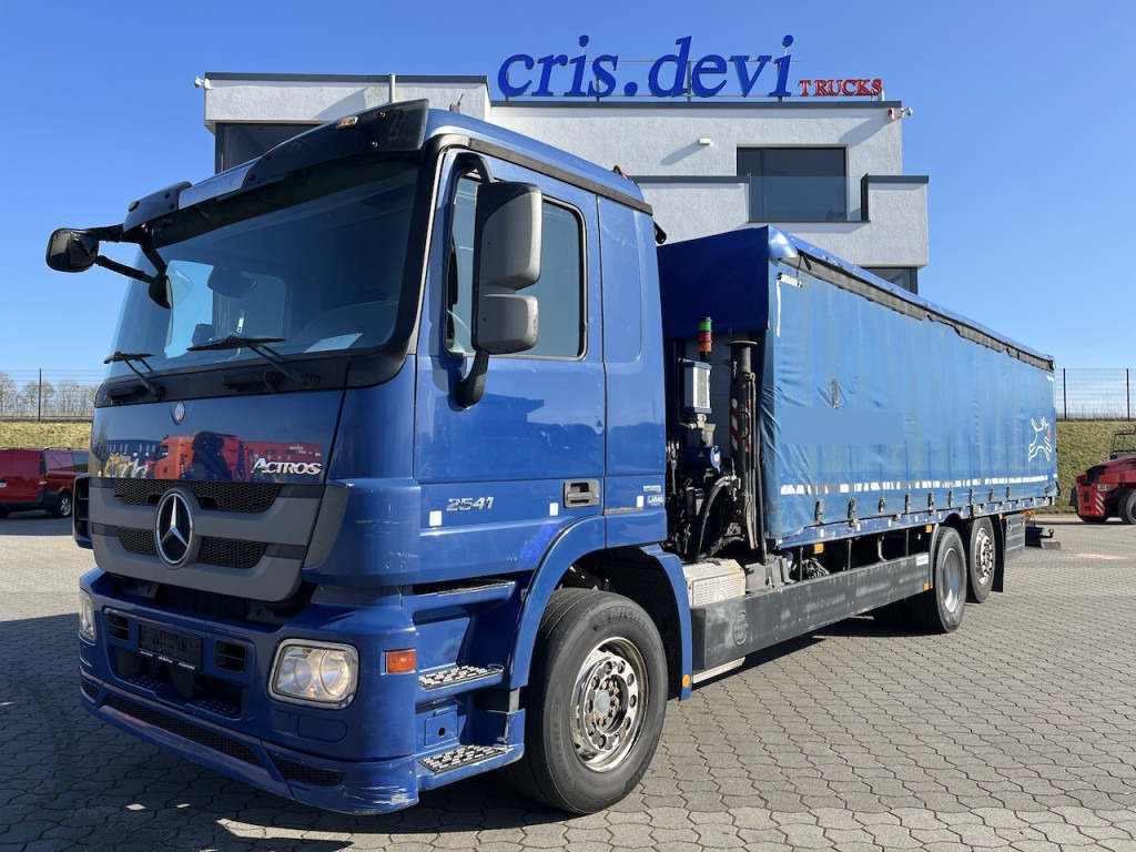 Mercedes-Benz 2541 6x2 Atlas 135.2E Pritsche 8,20 m - Грузовик бортовой/ Платформа, Автоманипулятор: фото 1 Mercedes-Benz 2541 6x2 Atlas 135.2E Pritsche 8,20 m - Грузовик бортовой/ Платформа, Автоманипулятор: фото 1
