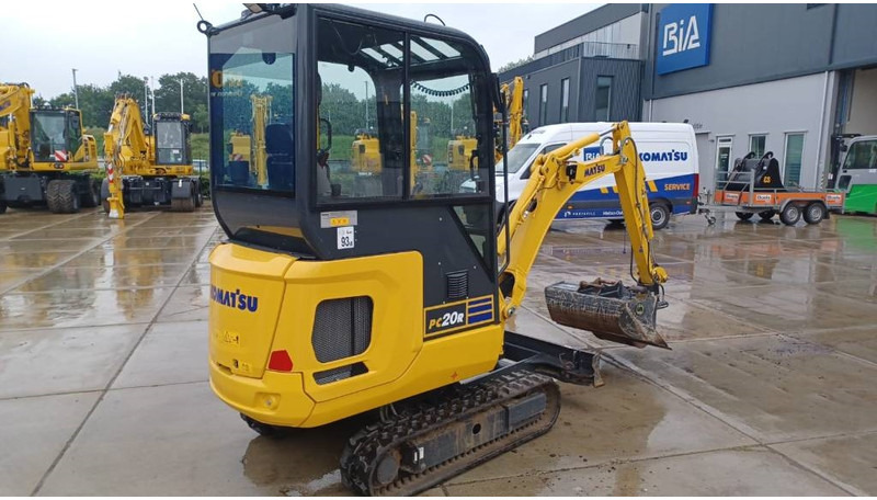 Komatsu PC 20 MR-5 - Мини-экскаватор: фото 5 Komatsu PC 20 MR-5 - Мини-экскаватор: фото 5
