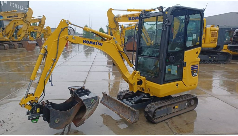 Komatsu PC 20 MR-5 - Мини-экскаватор: фото 4 Komatsu PC 20 MR-5 - Мини-экскаватор: фото 4