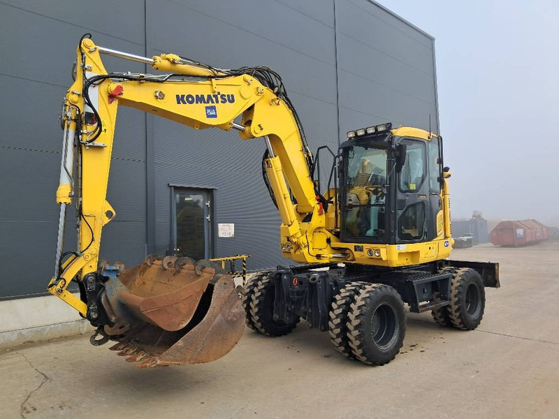 Komatsu PW118MR-11 - Колёсный экскаватор: фото 2 Komatsu PW118MR-11 - Колёсный экскаватор: фото 2