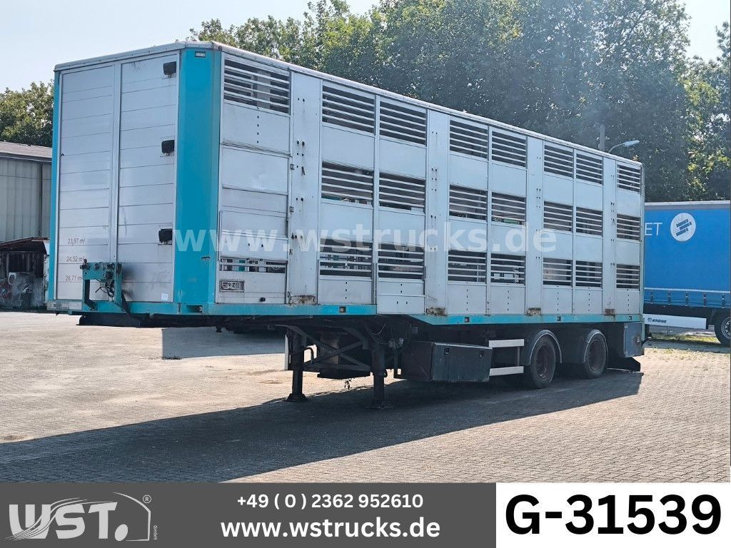 Jumbo 3 Stock Lenkachse - Полуприцеп для перевозки животных: фото 1 Jumbo 3 Stock Lenkachse - Полуприцеп для перевозки животных: фото 1