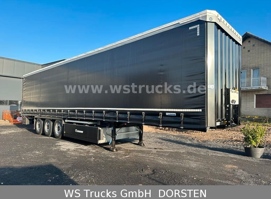 Krone Planauflieger SDP 27 Edscha, Rungen, SAF Achsen - Тентованный полуприцеп: фото 2 Krone Planauflieger SDP 27 Edscha, Rungen, SAF Achsen - Тентованный полуприцеп: фото 2
