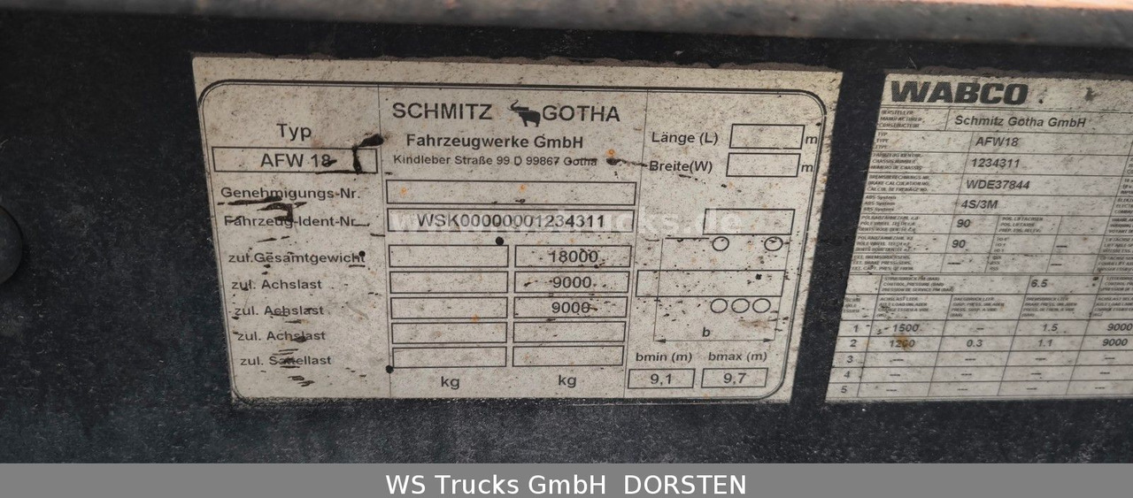 Schmitz Cargobull BDF Wechselbrücke AFW 18 - Прицеп-контейнеровоз/ Сменный кузов: фото 5 Schmitz Cargobull BDF Wechselbrücke AFW 18 - Прицеп-контейнеровоз/ Сменный кузов: фото 5