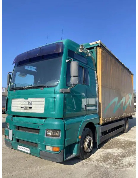 MAN TGA 18.310 BL XXL Jumbo Pritsche Schiebepl. - Грузовик с закрытым кузовом: фото 1 MAN TGA 18.310 BL XXL Jumbo Pritsche Schiebepl. - Грузовик с закрытым кузовом: фото 1