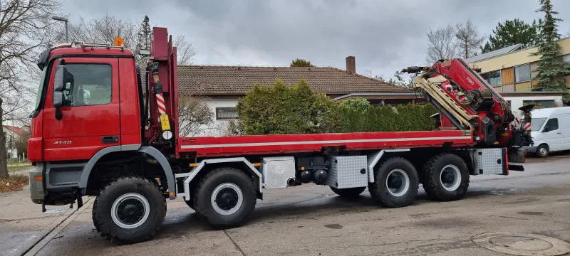 Mercedes-Benz AK 8X8 FASSI 660 EINZELBER SEILWINDE - Автоманипулятор: фото 1 Mercedes-Benz AK 8X8 FASSI 660 EINZELBER SEILWINDE - Автоманипулятор: фото 1