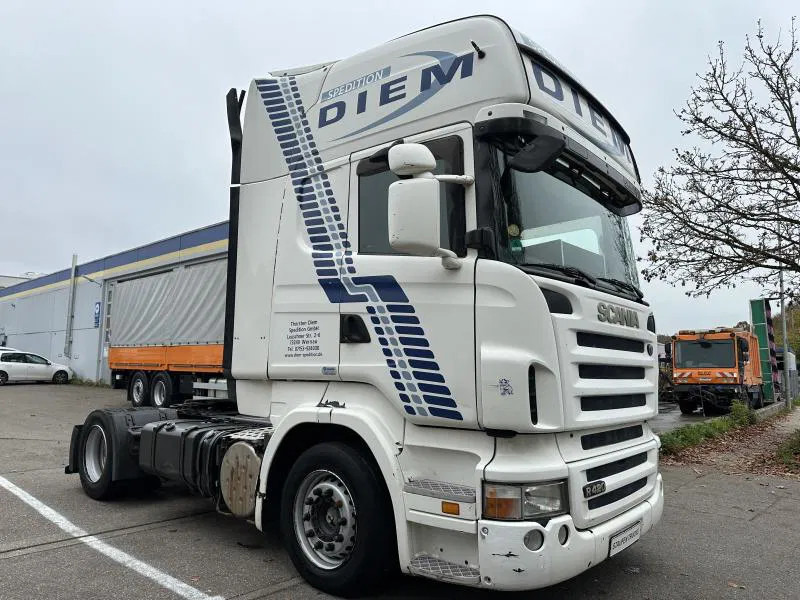 Тягач Scania R420 MEGA 4x2 Topline Intarder TÜV neu! E5: фото 9