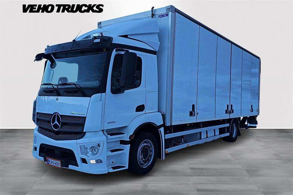 Mercedes-Benz ACTROS 5 1832 LNR 4x2 8,5n Fokor Ksa-umpikori - Грузовик с закрытым кузовом: фото 1 Mercedes-Benz ACTROS 5 1832 LNR 4x2 8,5n Fokor Ksa-umpikori - Грузовик с закрытым кузовом: фото 1