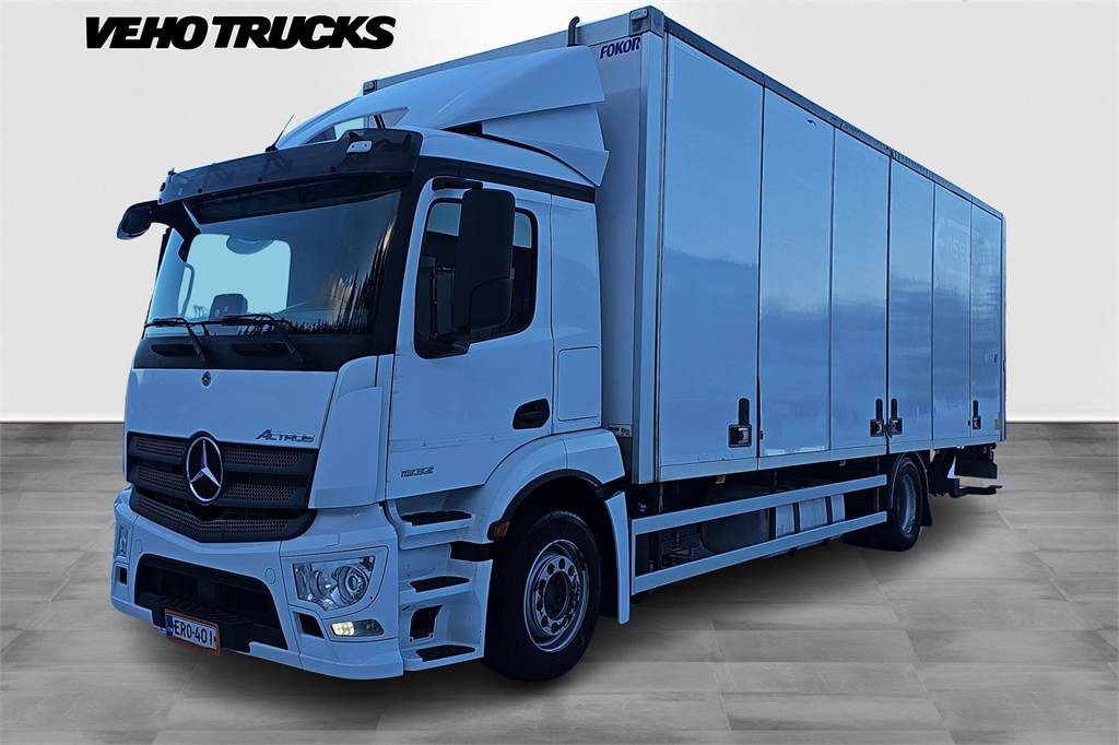 Mercedes-Benz ACTROS 5 1832 LNR 4x2 8,5n Fokor Ksa-umpikori - Грузовик с закрытым кузовом: фото 1 Mercedes-Benz ACTROS 5 1832 LNR 4x2 8,5n Fokor Ksa-umpikori - Грузовик с закрытым кузовом: фото 1
