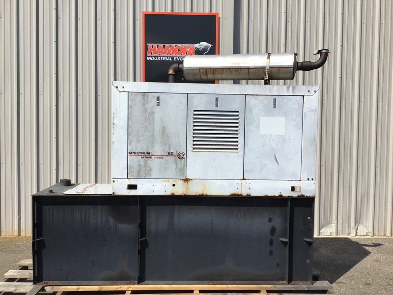 Detroit Diesel 60DS60 GENERATOR 54 KVA USED - Электрогенератор: фото 1 Detroit Diesel 60DS60 GENERATOR 54 KVA USED - Электрогенератор: фото 1