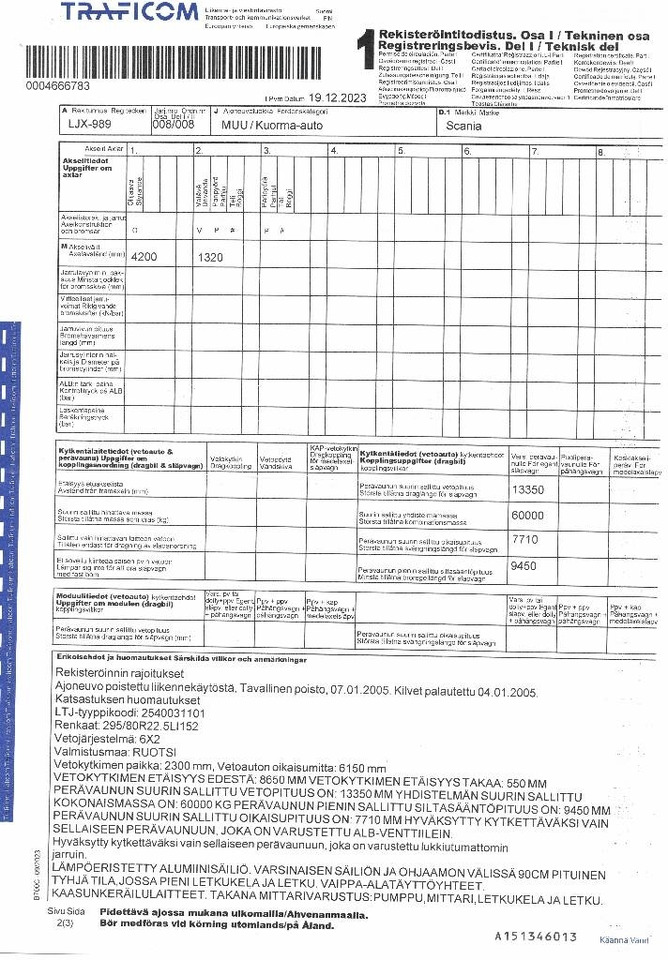 Scania R 142  в лизинг Scania R 142: фото 31