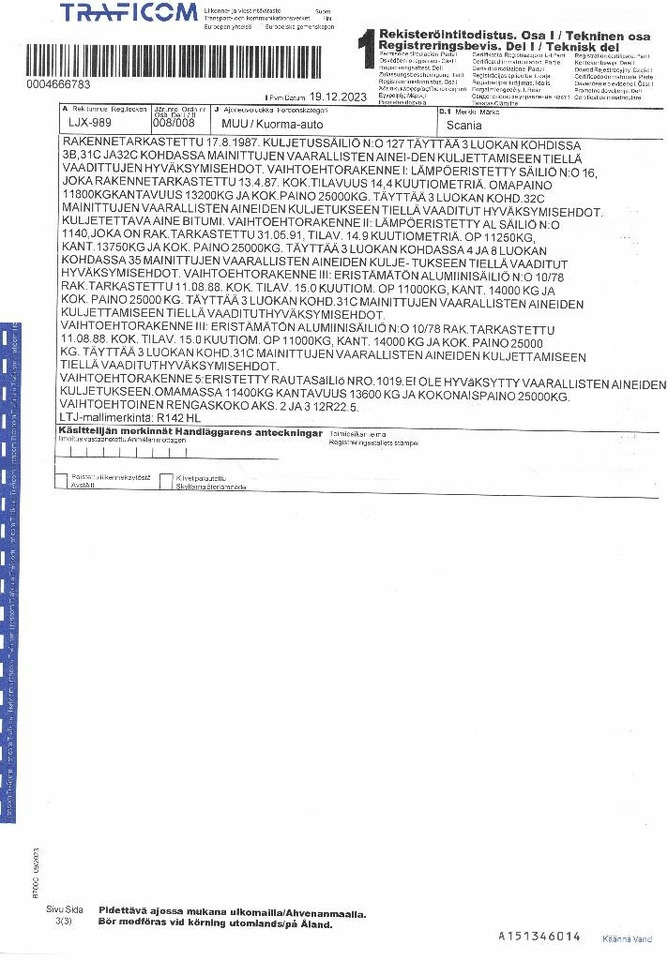 Scania R 142  в лизинг Scania R 142: фото 32