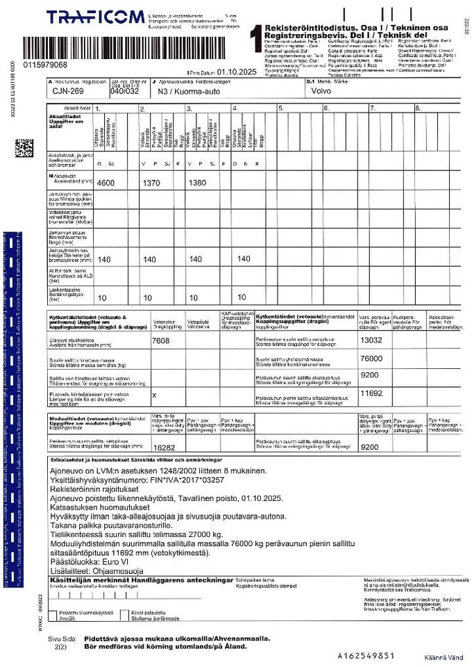 Volvo FH 16 750 в лизинг Volvo FH 16 750: фото 19 Volvo FH 16 750 в лизинг Volvo FH 16 750: фото 19