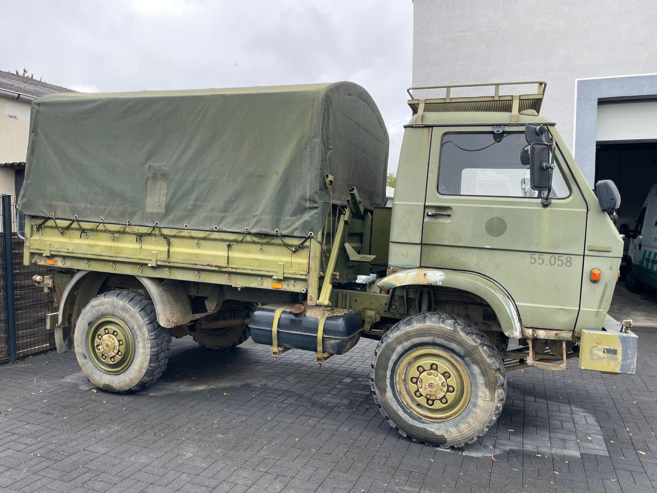 MAN 8.136 4X4 Prische Plane - Тентованный фургон: фото 4 MAN 8.136 4X4 Prische Plane - Тентованный фургон: фото 4