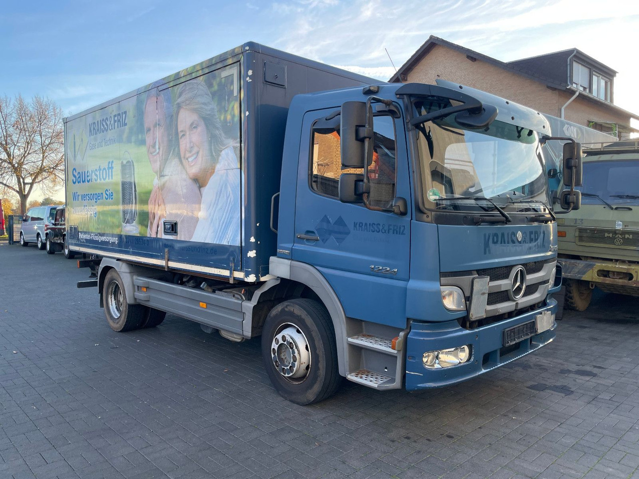 Mercedes-Benz Atego 2 6-Zyl. 4x2 1224 Klima, Radstand: 3.56m. - Грузовик с закрытым кузовом: фото 1 Mercedes-Benz Atego 2 6-Zyl. 4x2 1224 Klima, Radstand: 3.56m. - Грузовик с закрытым кузовом: фото 1