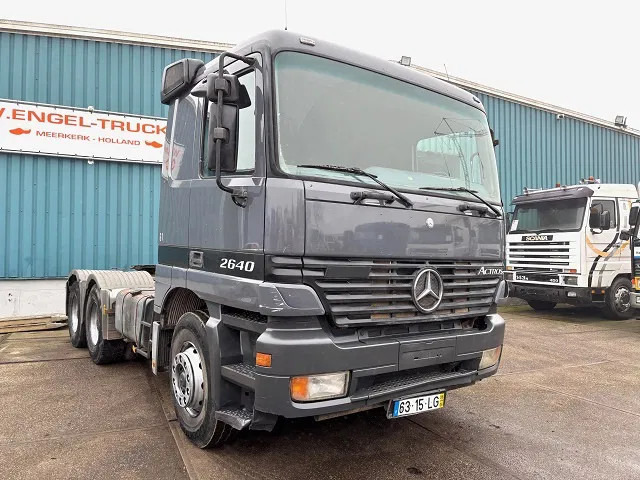 Mercedes-Benz Actros 2640 S 6x4 FULL STEEL TRACTOR UNIT (EPS WITH CLUTCH (3 PEDALS) / REDUCTION AXLES / FULL STEEL SUSPENSION / HYDRAULIC KIT - Тягач: фото 2 Mercedes-Benz Actros 2640 S 6x4 FULL STEEL TRACTOR UNIT (EPS WITH CLUTCH (3 PEDALS) / REDUCTION AXLES / FULL STEEL SUSPENSION / HYDRAULIC KIT - Тягач: фото 2