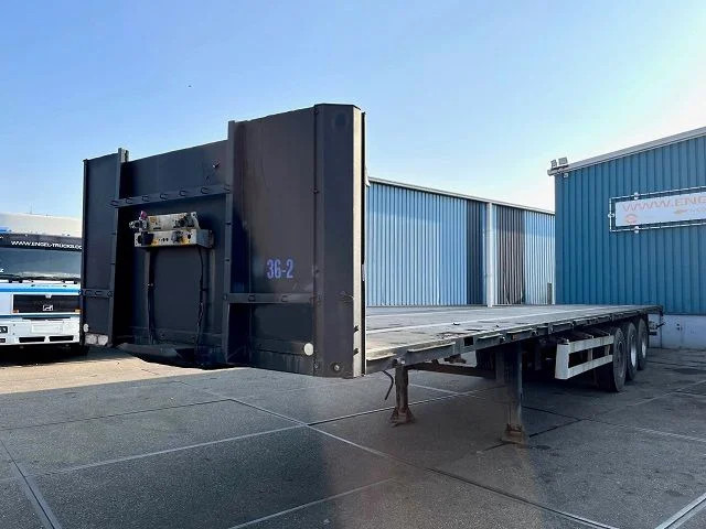 Van Hool 3B1047 13.60M. FLATBED TRAILER WITH 40FT TWISTLOCKS (SAF-AXLES / DISC BRAKES / 40FT TWISTLOCKS) - Полуприцеп бортовой/ Платформа: фото 1 Van Hool 3B1047 13.60M. FLATBED TRAILER WITH 40FT TWISTLOCKS (SAF-AXLES / DISC BRAKES / 40FT TWISTLOCKS) - Полуприцеп бортовой/ Платформа: фото 1