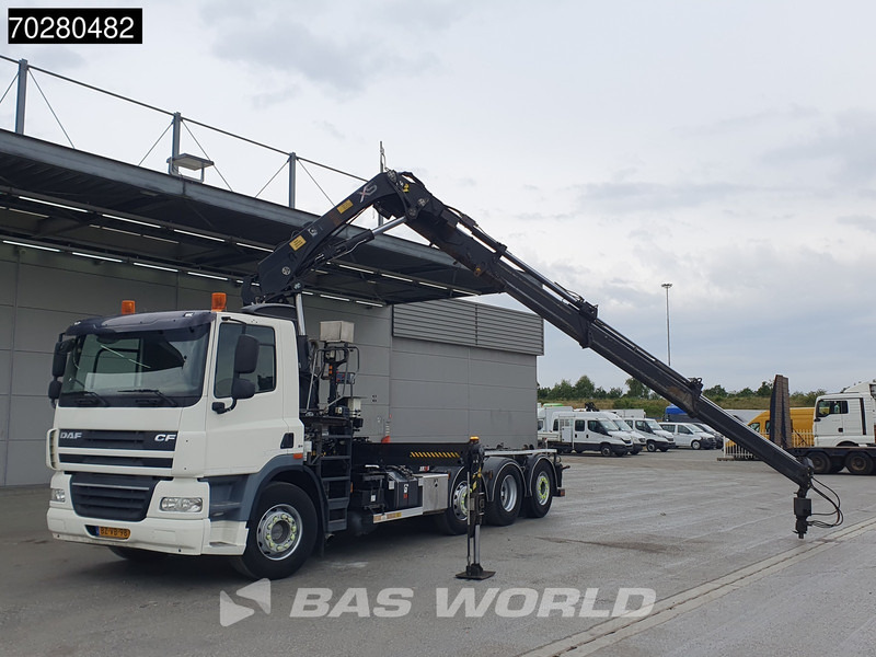 DAF CF85.360 8X2 NL-Truck Hiab 211 E-3 Hipro Kran 21tons Multilift Lift+steering Euro 5 - Крюковой мультилифт, Автоманипулятор: фото 5 DAF CF85.360 8X2 NL-Truck Hiab 211 E-3 Hipro Kran 21tons Multilift Lift+steering Euro 5 - Крюковой мультилифт, Автоманипулятор: фото 5