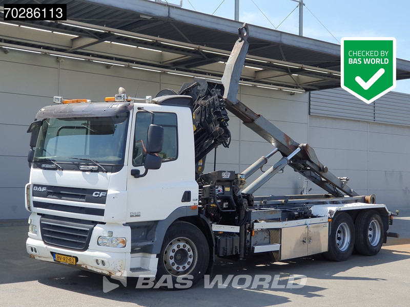 DAF CF85.360 CF 6X2 NL-Truck Hiab 211 EP-4 HIDUO Crane + Hooklift Liftachse Euro 5 - Крюковой мультилифт, Автоманипулятор: фото 1 DAF CF85.360 CF 6X2 NL-Truck Hiab 211 EP-4 HIDUO Crane + Hooklift Liftachse Euro 5 - Крюковой мультилифт, Автоманипулятор: фото 1