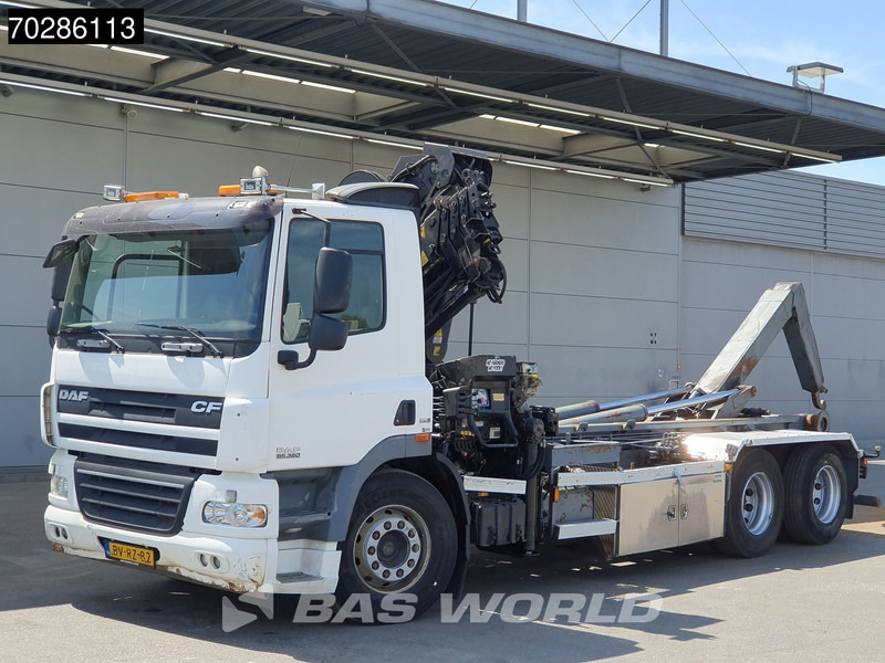 DAF CF85.360 CF 6X2 NL-Truck Hiab 211 EP-4 HIDUO Crane + Hooklift Liftachse Euro 5 - Крюковой мультилифт, Автоманипулятор: фото 3 DAF CF85.360 CF 6X2 NL-Truck Hiab 211 EP-4 HIDUO Crane + Hooklift Liftachse Euro 5 - Крюковой мультилифт, Автоманипулятор: фото 3