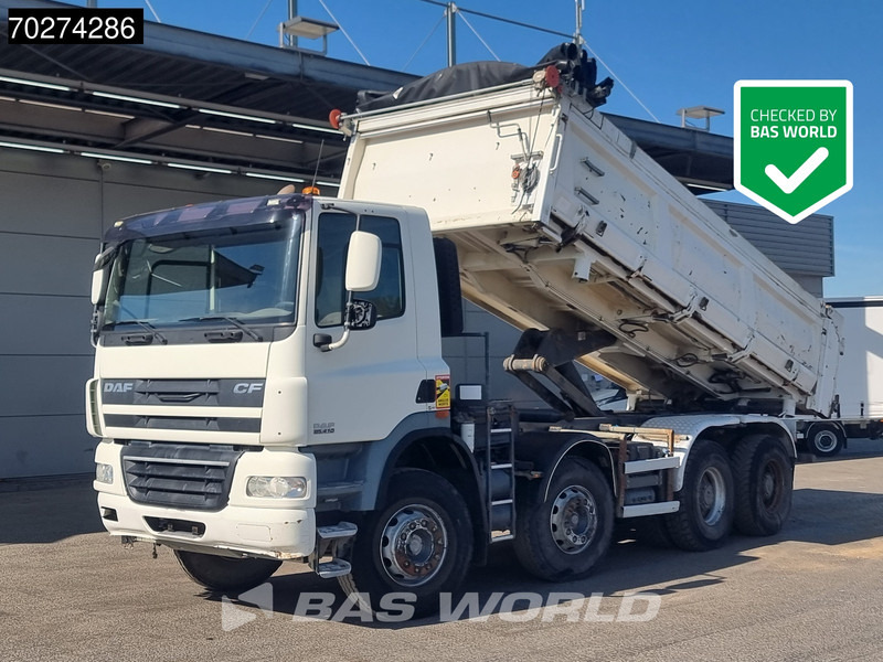 DAF CF85.410 8X4 15m3 2-way tipper Manual Big-Axle Steelsuspension Euro 5 - Самосвал: фото 1 DAF CF85.410 8X4 15m3 2-way tipper Manual Big-Axle Steelsuspension Euro 5 - Самосвал: фото 1