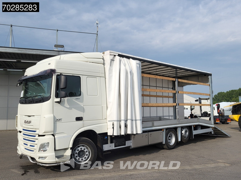 DAF XF 460 6X2 Machine Transporter hydraulic ramp Retarder Lift+Lenkasche Euro 6 - Автовоз: фото 1 DAF XF 460 6X2 Machine Transporter hydraulic ramp Retarder Lift+Lenkasche Euro 6 - Автовоз: фото 1