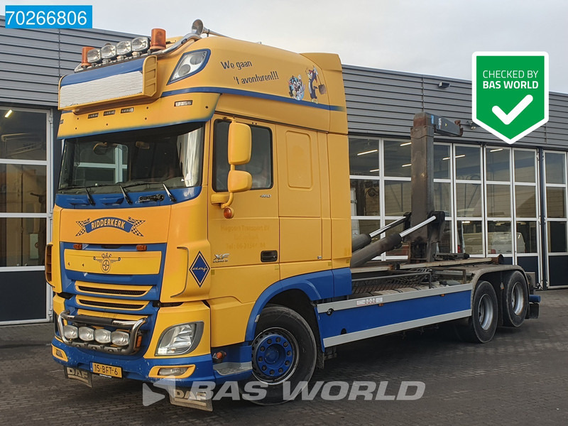 DAF XF 460 6X2 NL-Truck 25Tons VDL S-25-6600 SSC Liftachse Standklima Euro 6 - Крюковой мультилифт: фото 1 DAF XF 460 6X2 NL-Truck 25Tons VDL S-25-6600 SSC Liftachse Standklima Euro 6 - Крюковой мультилифт: фото 1