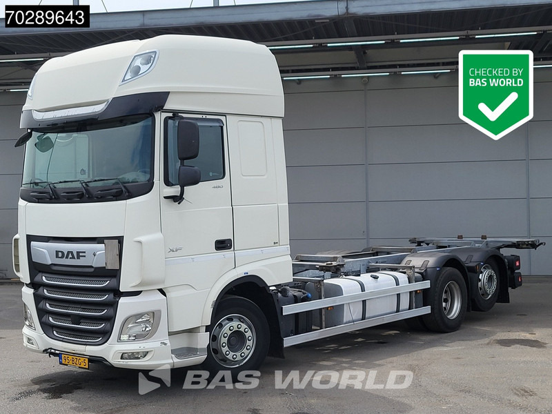 DAF XF 480 XF 6X2 NL-Truck BDF Retarder Liftaxle 2xTanks Automatic ACC Euro 6 - Грузовик-контейнеровоз/ Сменный кузов: фото 1 DAF XF 480 XF 6X2 NL-Truck BDF Retarder Liftaxle 2xTanks Automatic ACC Euro 6 - Грузовик-контейнеровоз/ Сменный кузов: фото 1