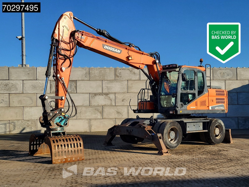 Doosan DX170W -5 - Колёсный экскаватор: фото 1 Doosan DX170W -5 - Колёсный экскаватор: фото 1