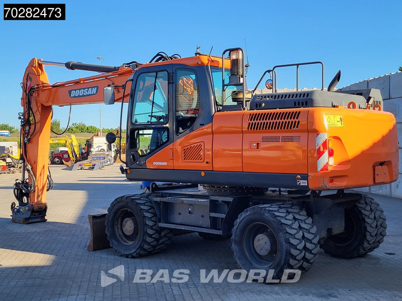 Doosan DX190W-5 - Колёсный экскаватор: фото 2 Doosan DX190W-5 - Колёсный экскаватор: фото 2