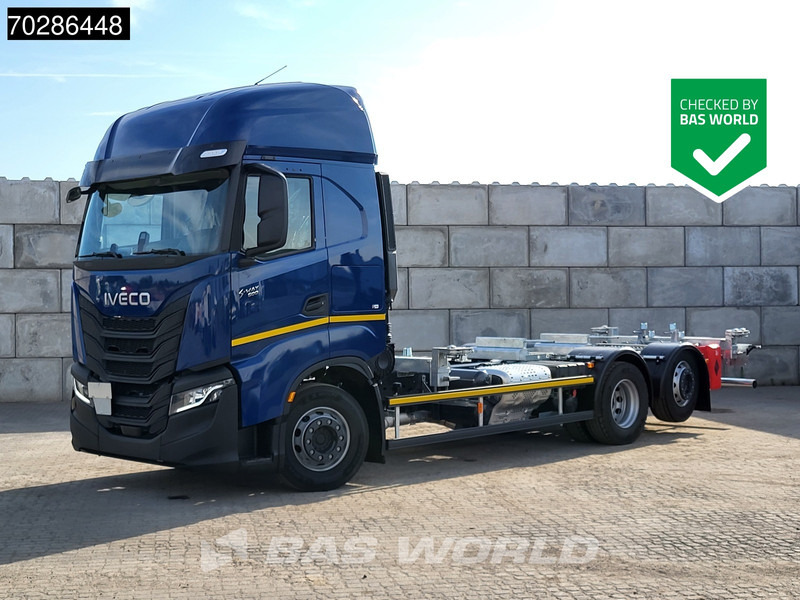 Iveco S-Way 500 6X2 NEW! BDF Lift+steering Axle Automatic Standklima Navi ACC Euro 6 - Грузовик-контейнеровоз/ Сменный кузов: фото 1 Iveco S-Way 500 6X2 NEW! BDF Lift+steering Axle Automatic Standklima Navi ACC Euro 6 - Грузовик-контейнеровоз/ Сменный кузов: фото 1