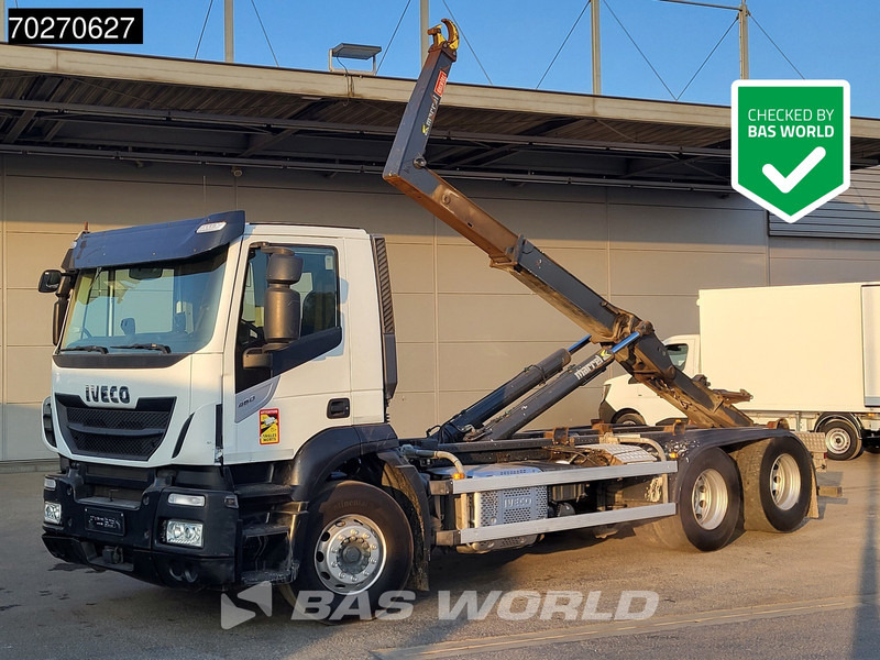 Iveco Stralis 460 6X2 20Tons Marrel AL20 S59 ACC Liftachse Euro 6 - Крюковой мультилифт: фото 1 Iveco Stralis 460 6X2 20Tons Marrel AL20 S59 ACC Liftachse Euro 6 - Крюковой мультилифт: фото 1