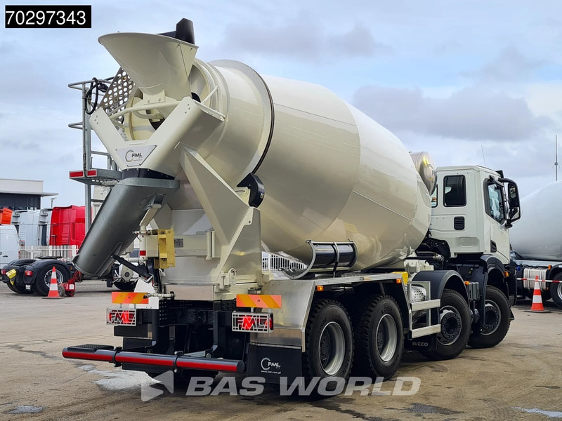 Iveco T-WAY 410 8X4 NEW! 10M3 FML Mixer Full Steel Suspension Automatic Euro 6 - Автобетоносмеситель: фото 5 Iveco T-WAY 410 8X4 NEW! 10M3 FML Mixer Full Steel Suspension Automatic Euro 6 - Автобетоносмеситель: фото 5