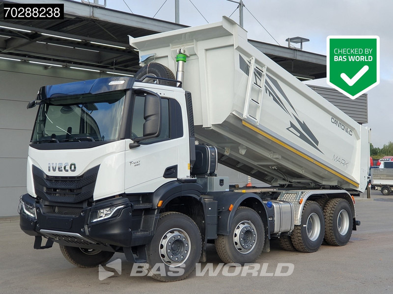 Iveco T-Way 450 8X4 New! 20m3 Cantoni Tipper Steelsuspension Big-Axle Euro 6 - Самосвал: фото 1 Iveco T-Way 450 8X4 New! 20m3 Cantoni Tipper Steelsuspension Big-Axle Euro 6 - Самосвал: фото 1