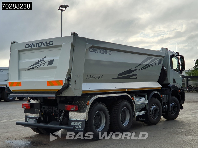 Новый Самосвал Iveco T-Way 450 8X4 New! 20m3 Cantoni Tipper Steelsuspension Big-Axle Euro 6: фото 8