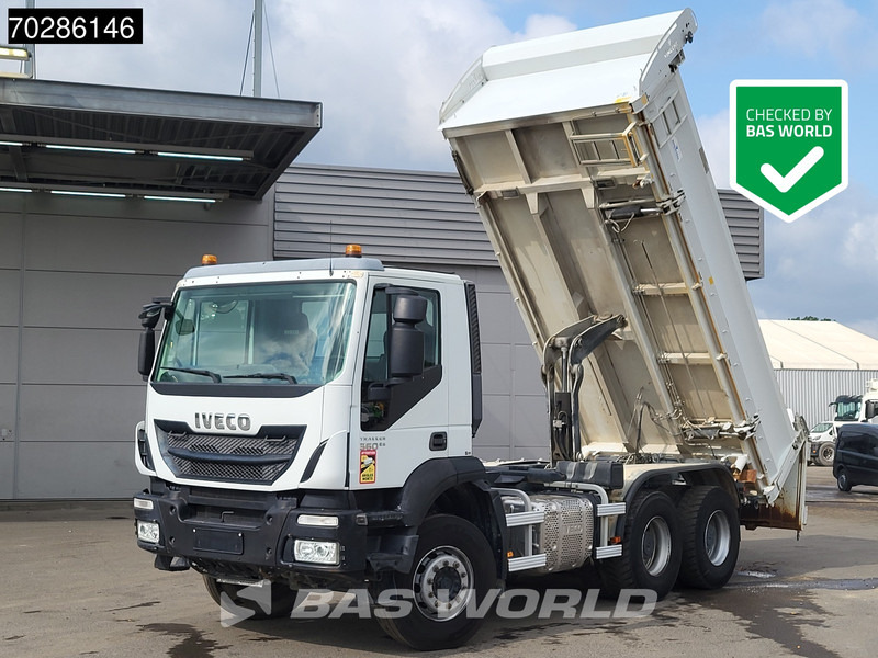 Iveco Trakker 360 6X4 10m3 2-Sided Tipper Steelsuspension Big-Axle Automatic Euro 6 - Самосвал: фото 1 Iveco Trakker 360 6X4 10m3 2-Sided Tipper Steelsuspension Big-Axle Automatic Euro 6 - Самосвал: фото 1