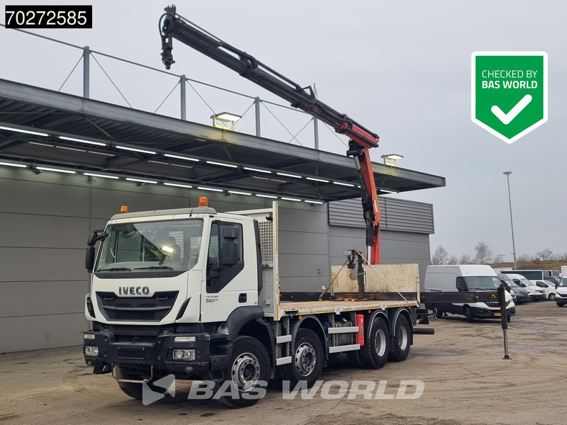 Iveco Trakker 360 8X4 Palfinger PK20001 Kran Retarder Big-Axle Steelsuspension Euro 6 - Грузовик бортовой/ Платформа, Автоманипулятор: фото 1 Iveco Trakker 360 8X4 Palfinger PK20001 Kran Retarder Big-Axle Steelsuspension Euro 6 - Грузовик бортовой/ Платформа, Автоманипулятор: фото 1