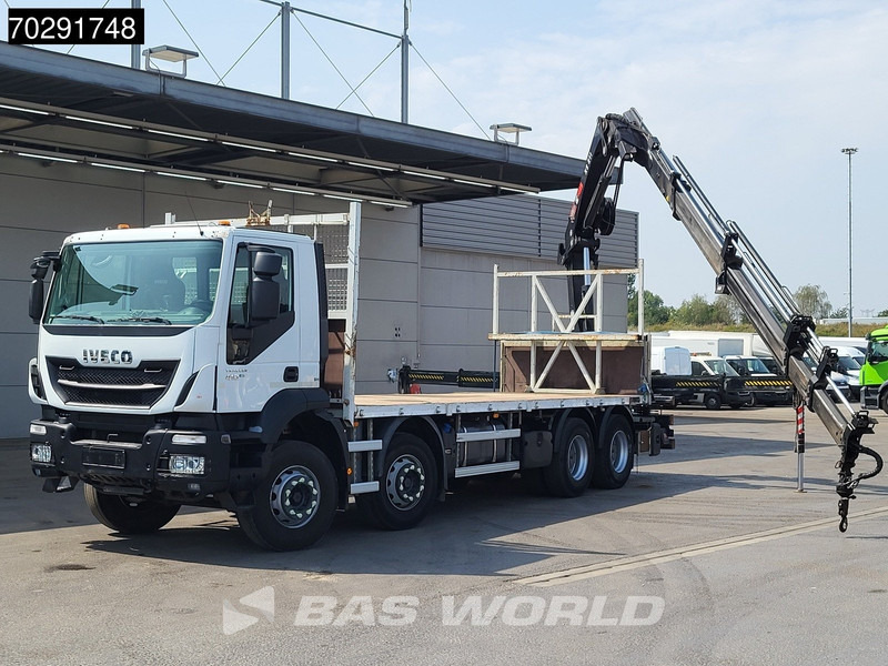 Iveco Trakker 410 8X4 HIAB 211 EP-4 HIDUO Crane Steelsuspension Euro 6 - Грузовик бортовой/ Платформа, Автоманипулятор: фото 3 Iveco Trakker 410 8X4 HIAB 211 EP-4 HIDUO Crane Steelsuspension Euro 6 - Грузовик бортовой/ Платформа, Автоманипулятор: фото 3