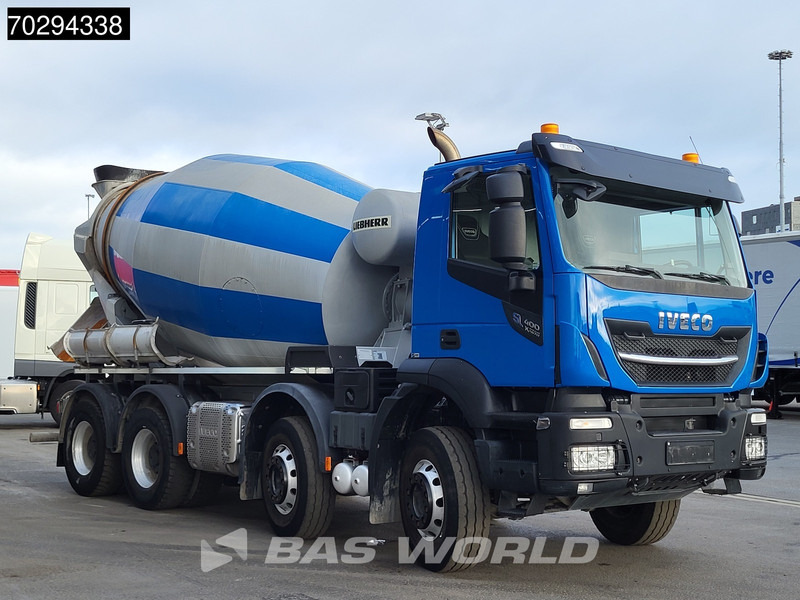 Iveco X-Way 400 X-Way 8X4 Liebherr 9m3 Big-Axle Steelsuspension Euro 6 - Автобетоносмеситель: фото 3 Iveco X-Way 400 X-Way 8X4 Liebherr 9m3 Big-Axle Steelsuspension Euro 6 - Автобетоносмеситель: фото 3