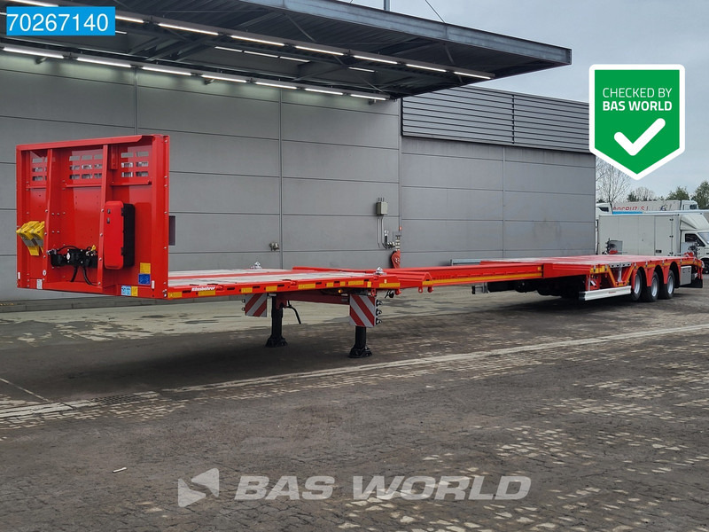 Kässbohrer LB3E NEU Mega Ausziehbar Lift+Lenkachse - Полуприцеп бортовой/ Платформа: фото 1 Kässbohrer LB3E NEU Mega Ausziehbar Lift+Lenkachse - Полуприцеп бортовой/ Платформа: фото 1