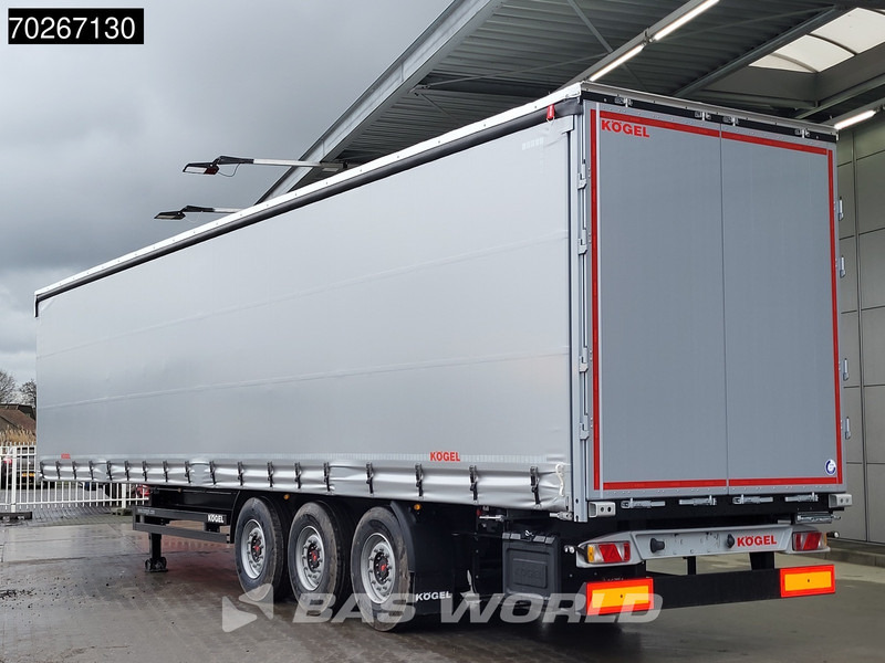 Kögel S24-1 3 axles HARDWOOD OMEGA NEW SAF Liftachse Edscha - Тентованный полуприцеп: фото 2 Kögel S24-1 3 axles HARDWOOD OMEGA NEW SAF Liftachse Edscha - Тентованный полуприцеп: фото 2