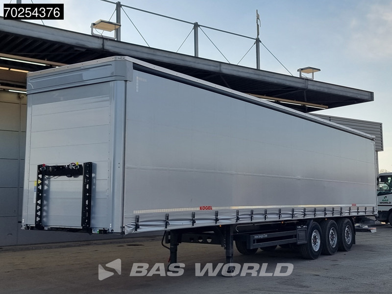 Kögel S24-1 3 axles NEW-UNUSED 2000kg Tailgate Liftachse Edscha LBW - Тентованный полуприцеп: фото 2 Kögel S24-1 3 axles NEW-UNUSED 2000kg Tailgate Liftachse Edscha LBW - Тентованный полуприцеп: фото 2