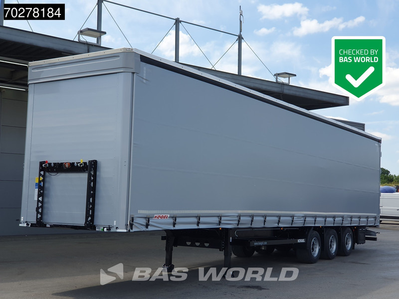 Kögel S24-1 MEGA Hefdak Schuifdak Liftas - Тентованный полуприцеп: фото 1 Kögel S24-1 MEGA Hefdak Schuifdak Liftas - Тентованный полуприцеп: фото 1